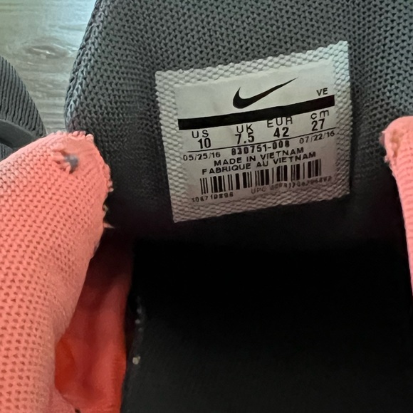 Nike Flex 2016 Run Shoes, Size 10 - Picture 6 of 8